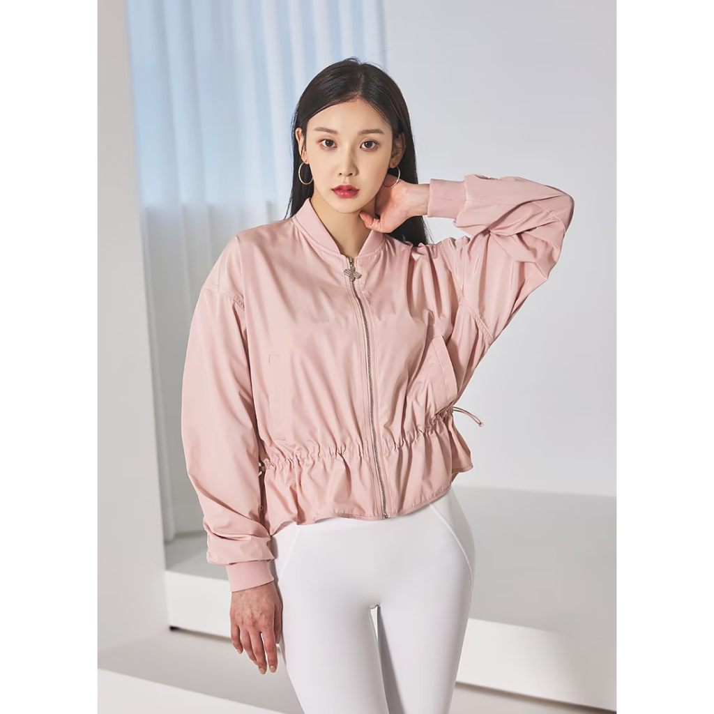 Áo khoác dây kéo nhún Xexymix