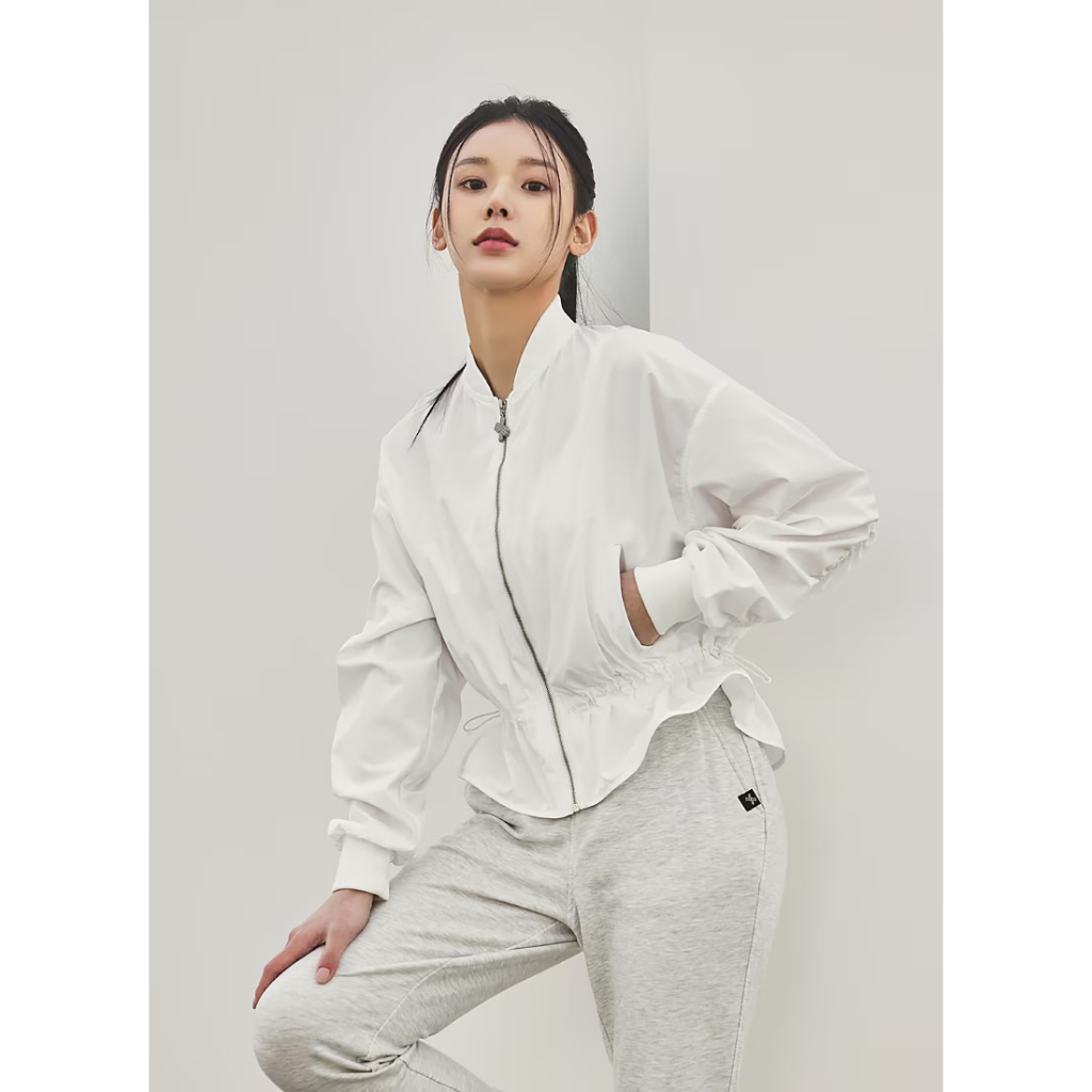 Áo khoác dây kéo nhún Xexymix