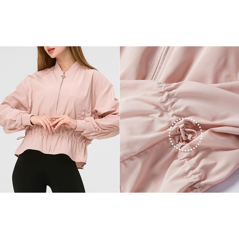 Áo khoác dây kéo nhún Xexymix