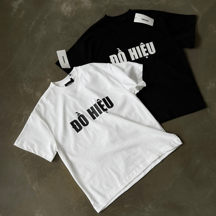Áo form BOXY FIT chữ “ĐỒ HIÊU” - 100% cotton 300GSM  - chính hãng THBBRAND