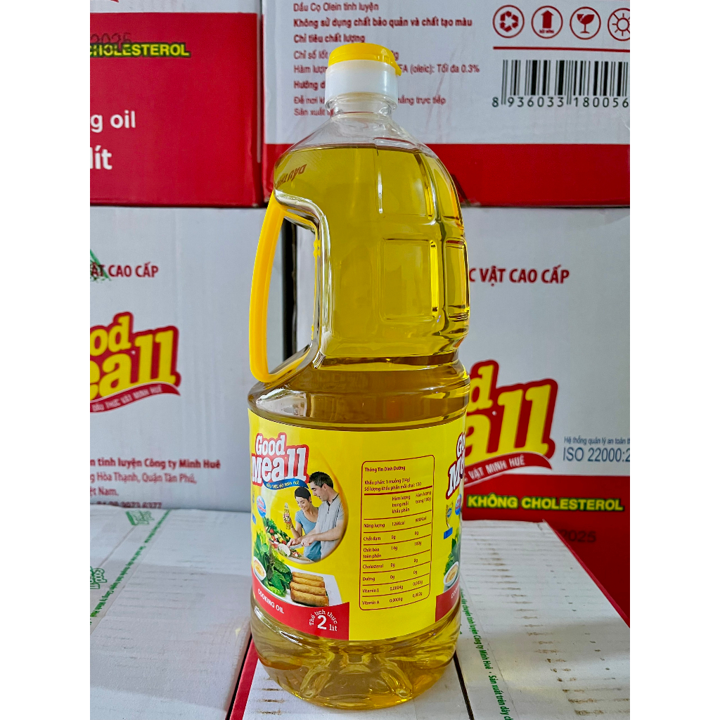 Dầu ăn Minh Huê Gold Meall 2 Lít