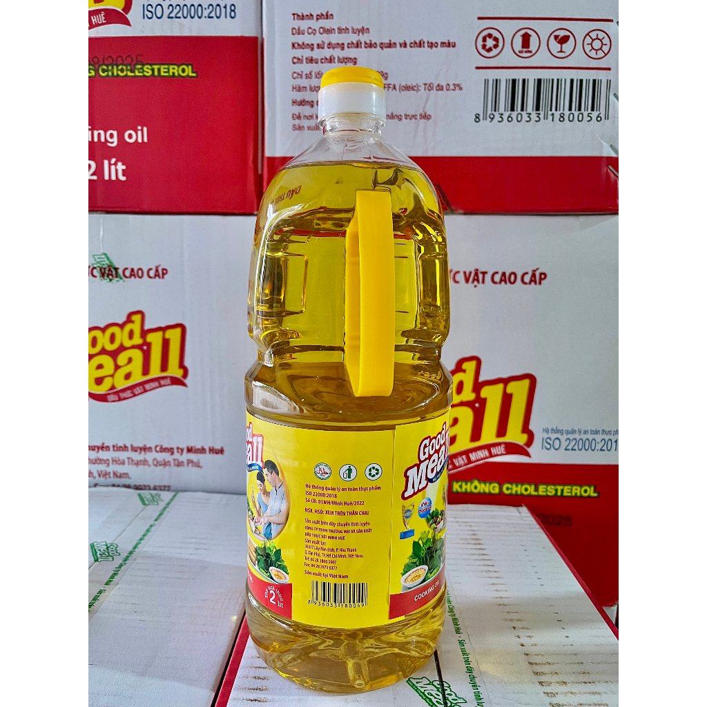 Dầu ăn Minh Huê Gold Meall 2 Lít