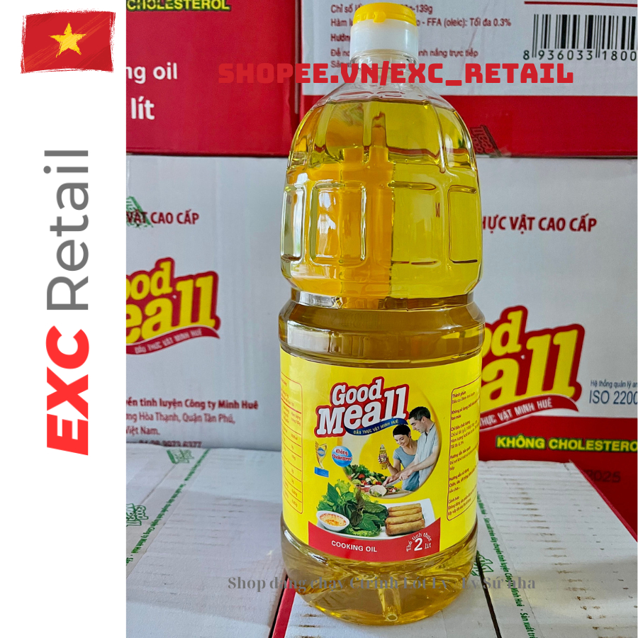 Dầu ăn Minh Huê Gold Meall 2 Lít