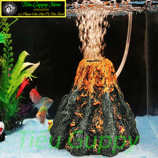 Mô hình núi lửa - trang trí bể cá cảnh, tiểu cảnh, bonsai v....v......