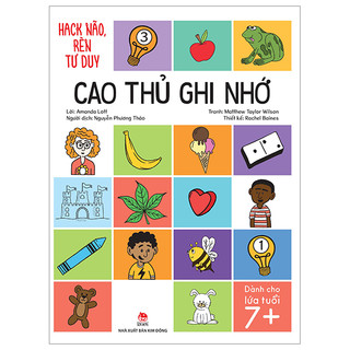 Sách - hack não, rèn tư duy - cao thủ ghi nhớ -nxb kim đồng