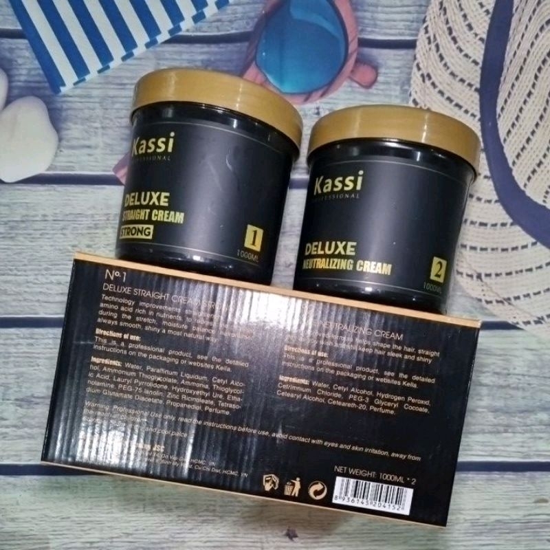 KEM DUỖI TÓC KASSI DELUXE 1000ML