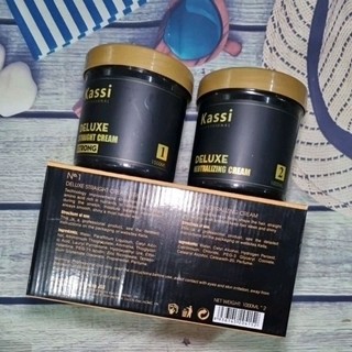 Kem duỗi tóc Kassi Deluxe 1000ml [Wego_Cosmectics]