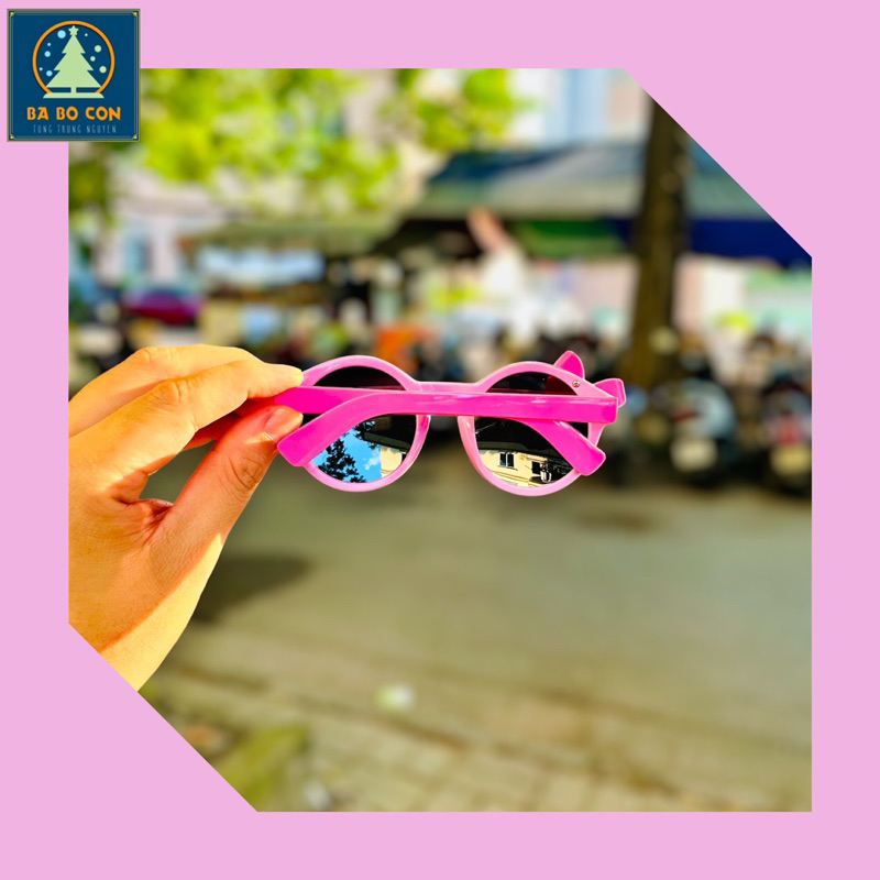 Kính râm trẻ em GEORGE size 3-5 tuổi gọng tuyệt đẹp, chống UV đeo cực đẹp, đầy đủ tem tag chuẩn Auth