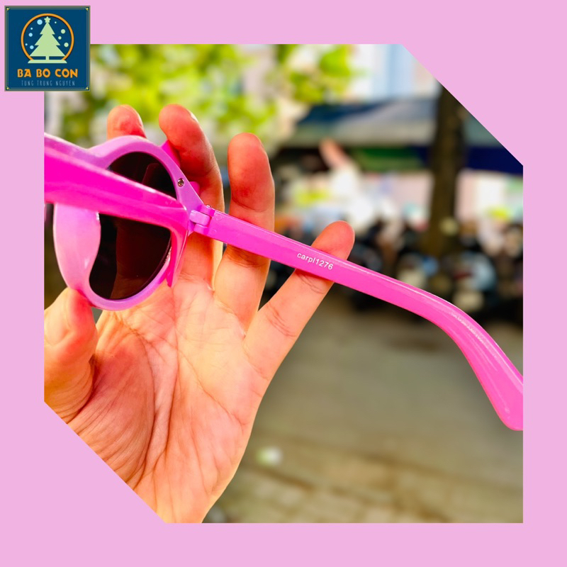 Kính râm trẻ em GEORGE size 3-5 tuổi gọng tuyệt đẹp, chống UV đeo cực đẹp, đầy đủ tem tag chuẩn Auth