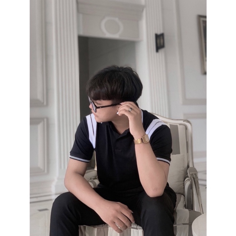 Áo Nam cổ bẹ  cao cấp Chất 100%Cotton in hình Hoạ Tiết tiên tiến Hottrend 2023