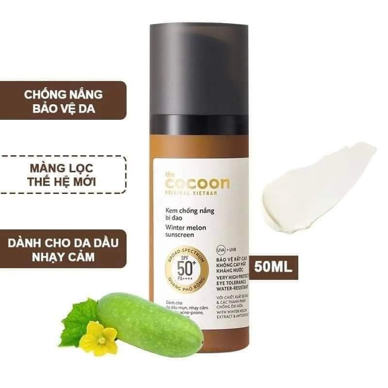 Kem Chống Nắng Cocoon 50ml