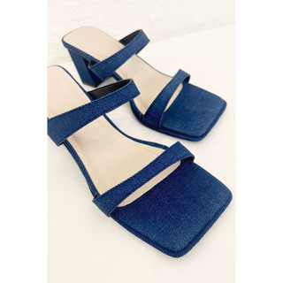 OLV - Giày Wren Denim Heels