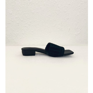 Olv - dép cielo slippers in black