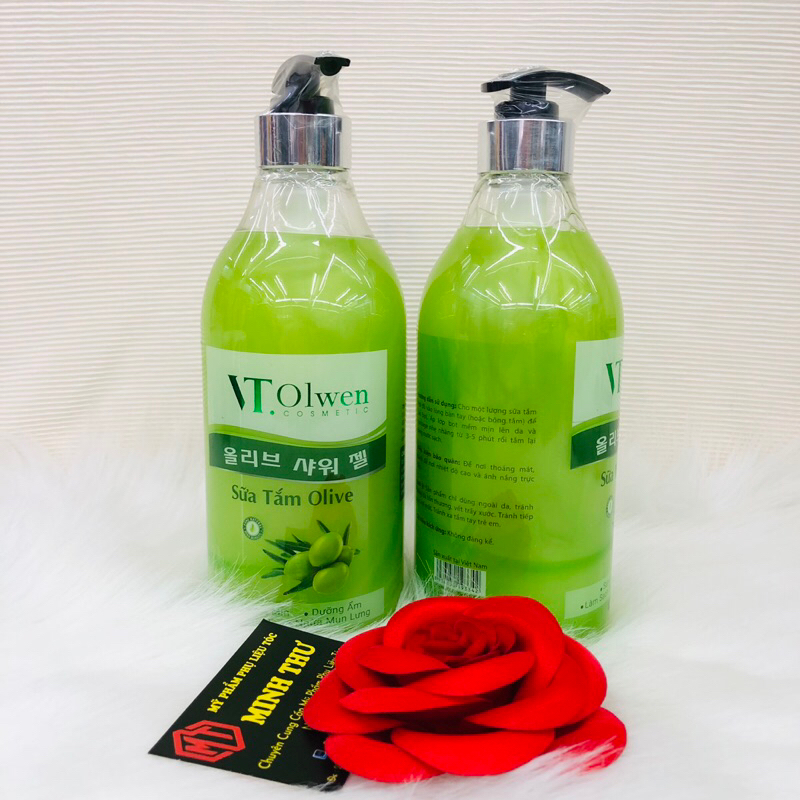 SỮA TẮM SÁNG DA GIỮ ẨM ÔLIU 750g VT Olwen