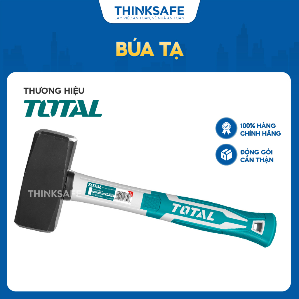 Búa tạ đa năng Total THT7215006 chất liệu thép 45C siêu bền chịu nhiệt phá bê tông sửa chữa máy móc nhà cửa - Thinksafe