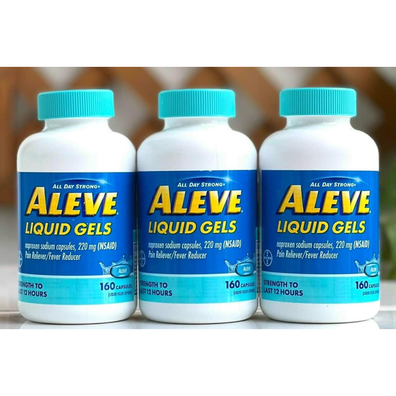 Aleve Liquid Gels Air Mỹ Ship Hoả Tốc