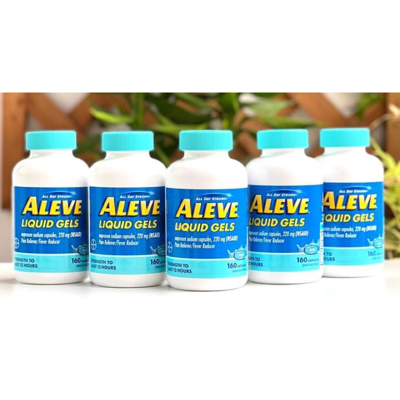 Aleve Liquid Gels Air Mỹ Ship Hoả Tốc