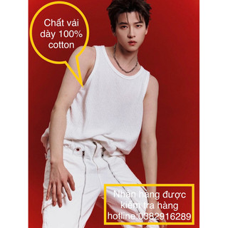 Áo ba lỗ nam form rộng ,vải thun nhập khẩu cao cấp