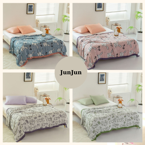 A67_Chăn Xô Thu Đông Organic Cotton Dòng Phổ thông/Basic