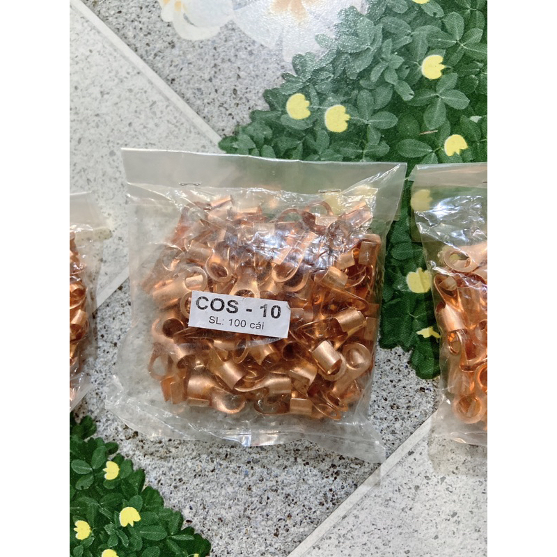 Đầu cos đồng nối dây điện 6,8,10,16ly