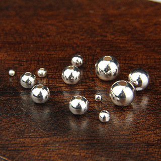 Cham bi bạc 925 không hoa văn giá sỉ cực rẻ - Tiệm Bạc Online