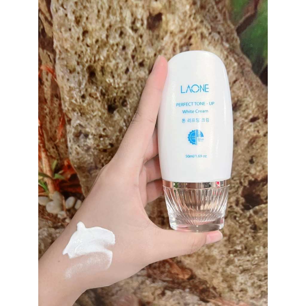 Kem makeup nâng tone pha lê Laone dưỡng trắng nâng tone che phủ khuyết điểm hiểu quả SPF 30, Pa +++