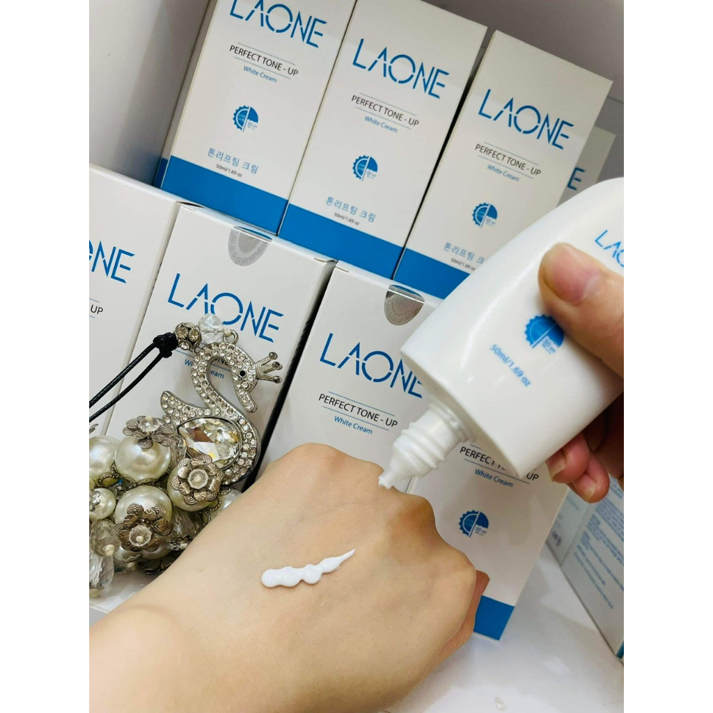 Kem makeup nâng tone pha lê Laone dưỡng trắng nâng tone che phủ khuyết điểm hiểu quả SPF 30, Pa +++
