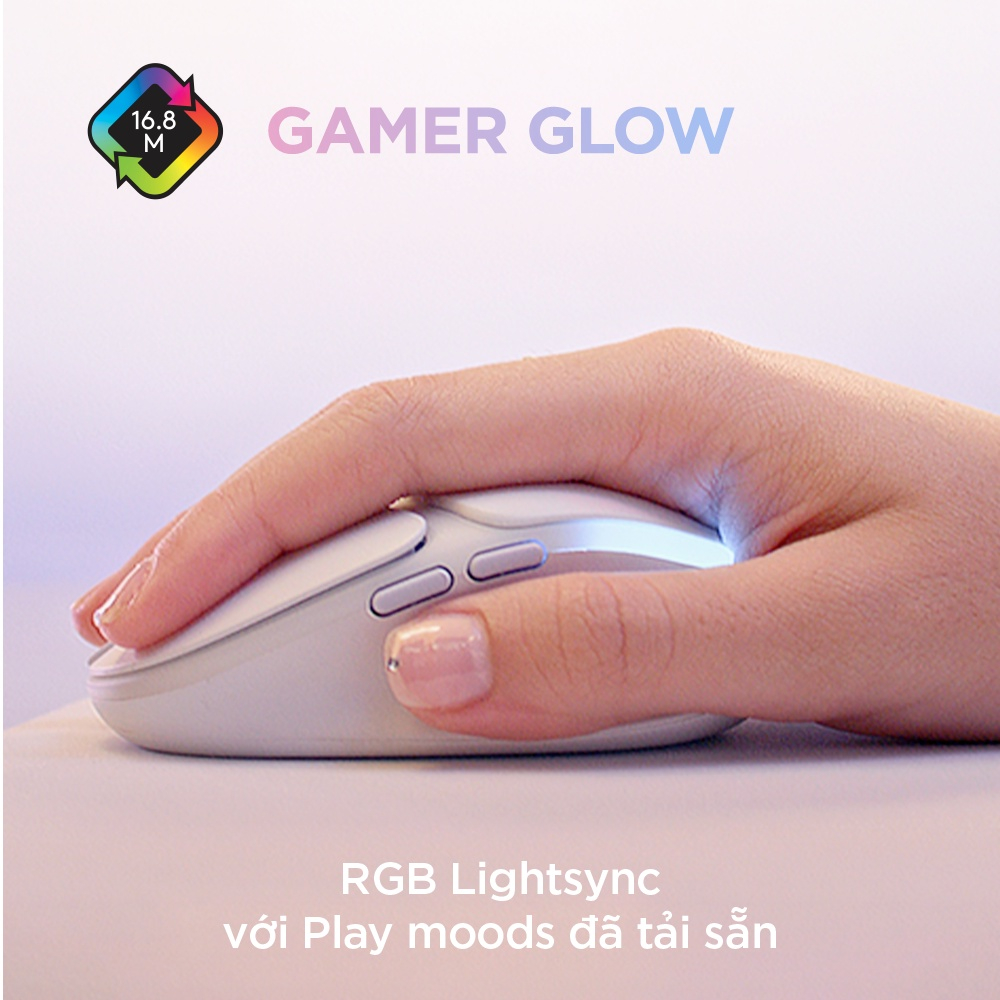 Chuột Gaming Không Dây Logitech G705 - Hàng Chính Hãng