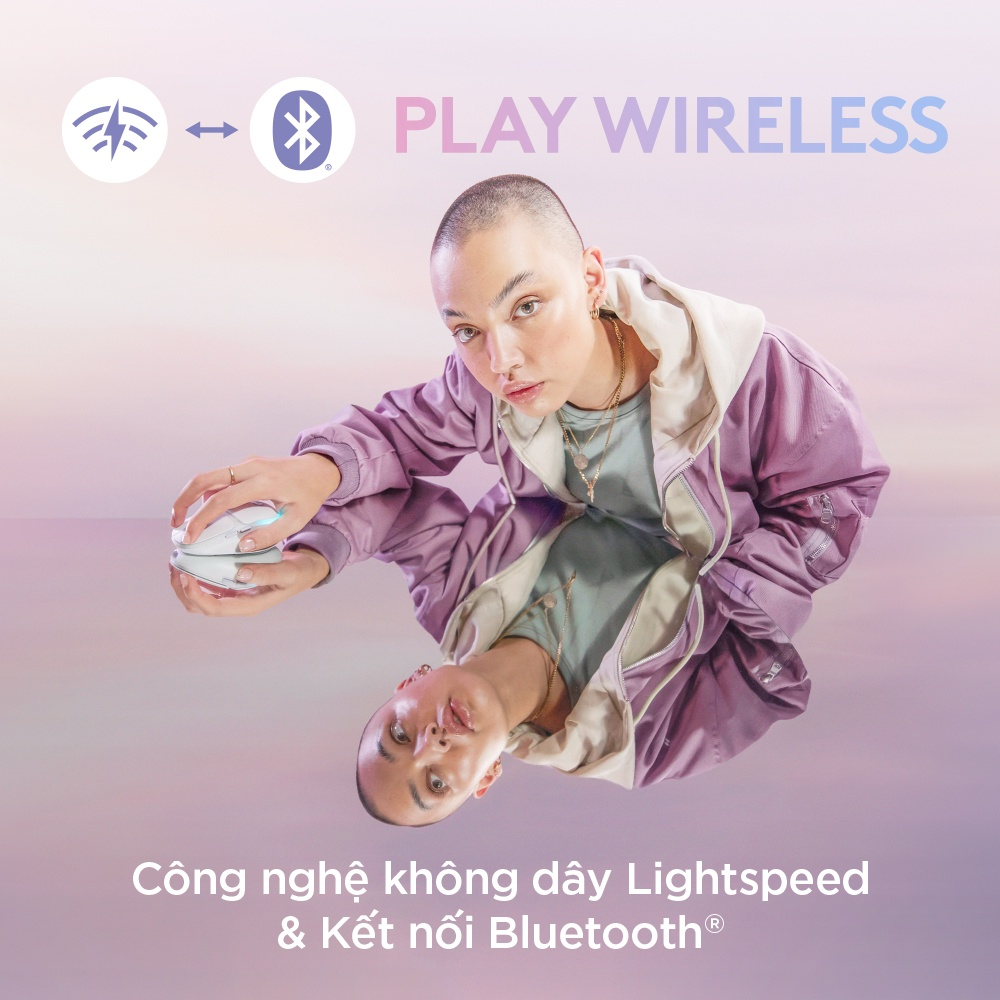 Chuột Gaming Không Dây Logitech G705 - Hàng Chính Hãng