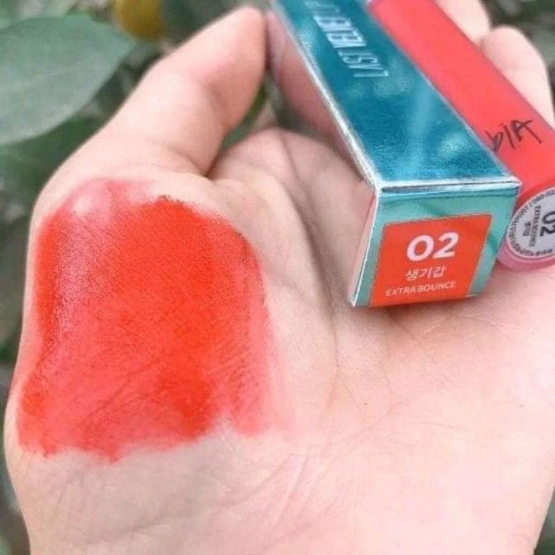 Son kem lì Bbia 02 đỏ cam