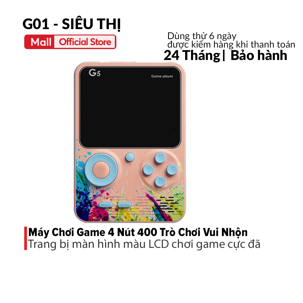 Máy Chơi Game G01 G5 500 Trò Chơi Tuổi Thơ