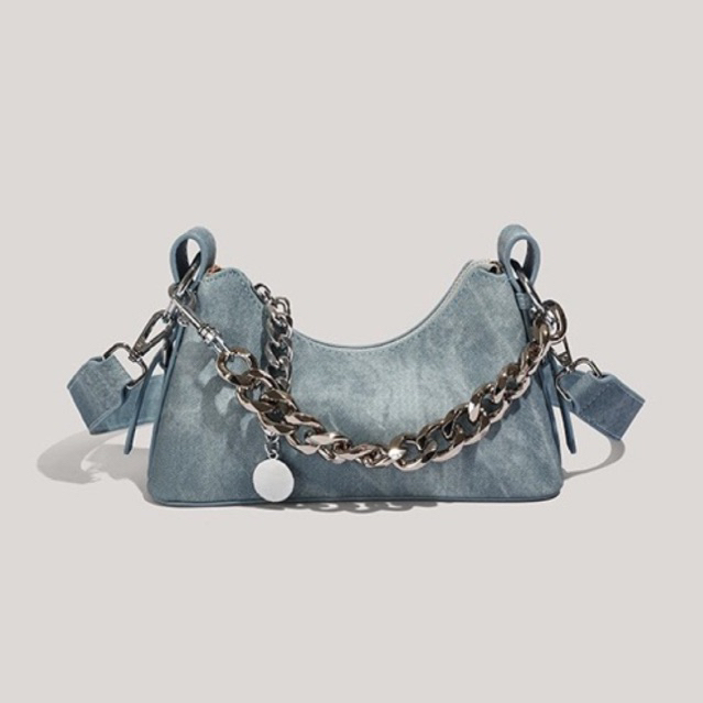 Túi kẹp nách denim