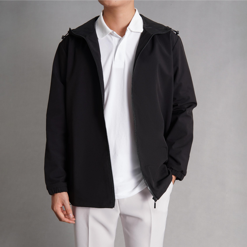 Áo khoác nam nữ Unisex 360 Boutique khoác dù form rộng chống gió nước nắng bụi có mũ tiện lợi có bigsize - AKGOL418