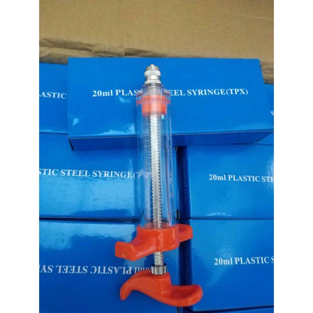 Xi lanh meka chính hãng Jiashang 10ml, 20ml tiêm gia súc, gia cầm, thú cưng (hàng loại 1)