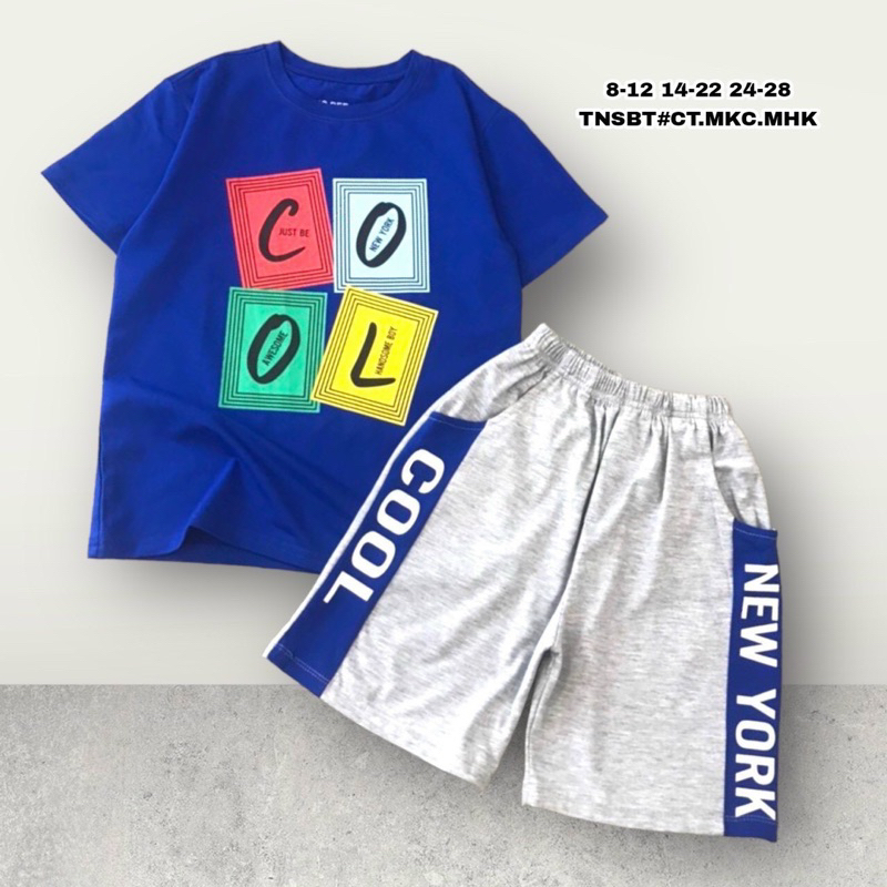 🚗 Bộ cotton hàng shop bé trai 60-70kg