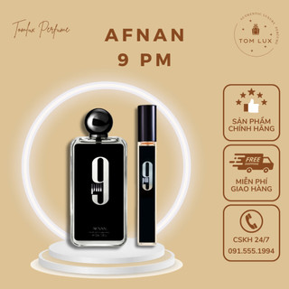 (MẪU THỬ) Nước Hoa Nam Afnan 9PM EDP TomLux 10ml