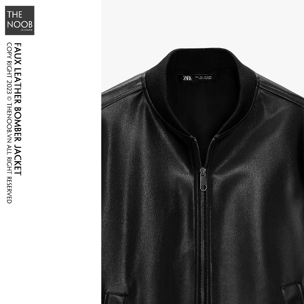 Áo Khoác Da Dáng Bomber - 2023AK94