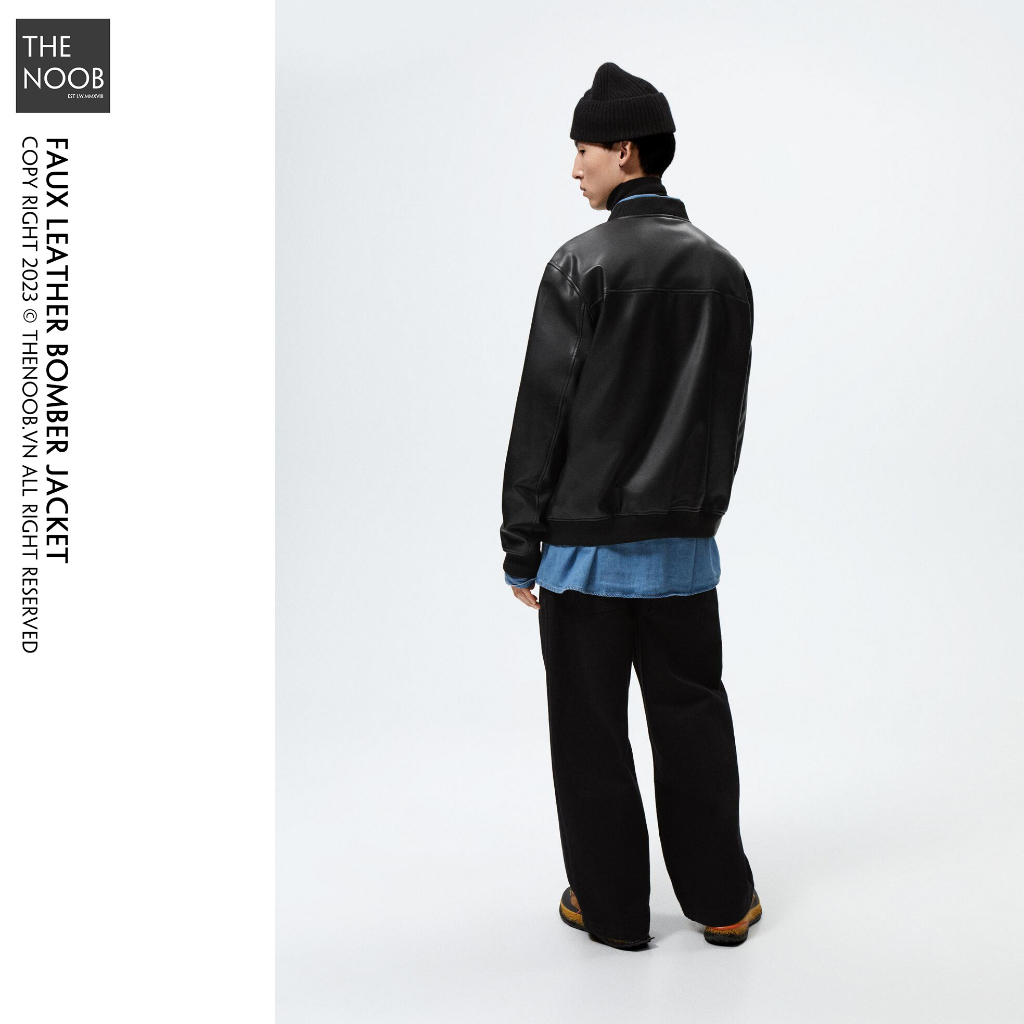 Áo Khoác Da Dáng Bomber - 2023AK94