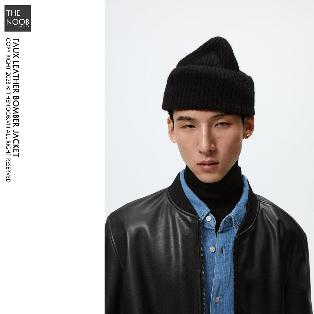 Áo Khoác Da Dáng Bomber - 2023AK94