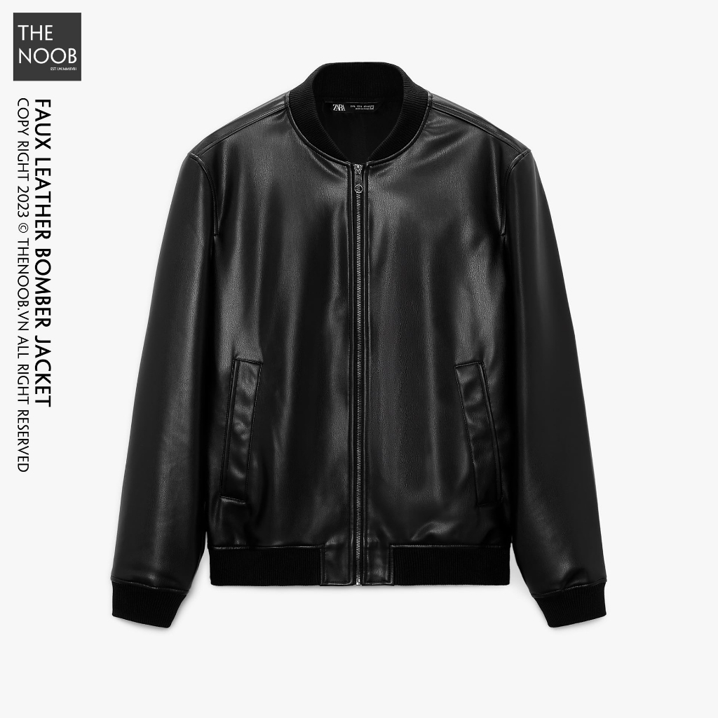Áo Khoác Da Dáng Bomber - 2023AK94