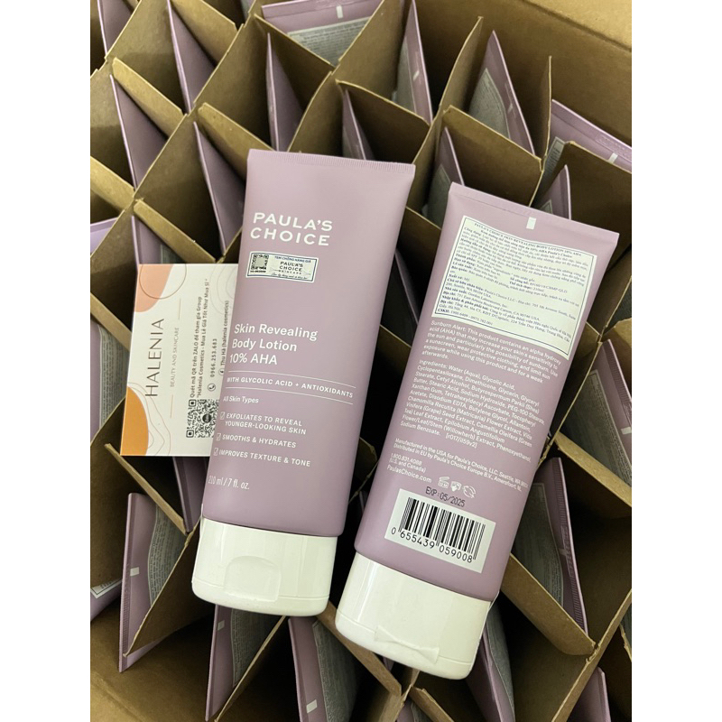Kem Dưỡng Thể Làm Sáng Da chứa 10% AHA Paula's Choice Skin Revealing Body Lotion 10% AHA