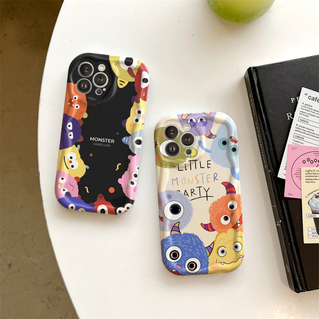 Ốp Lưng Điện Thoại Iphone Little Monster Sóng Nổi 6s/6splus/7/7plus/8/8plus/x/xs/11/12/13/14/pro/max/promax/plus