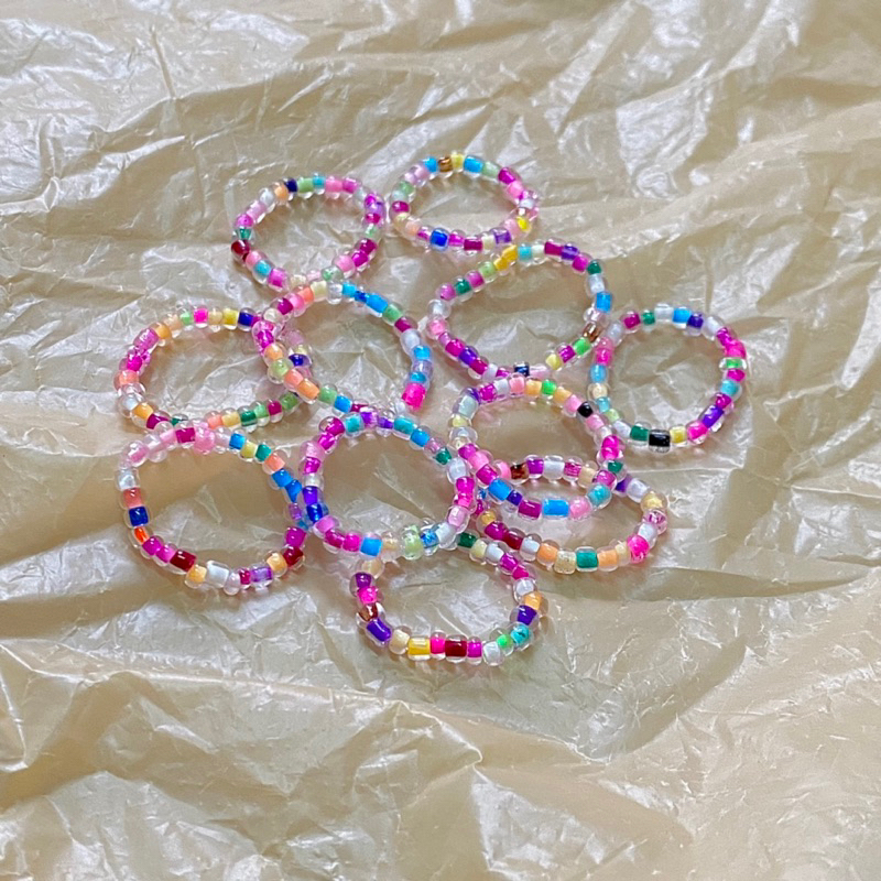 ✿ Nhẫn cườm mào mè Ciwu ✿