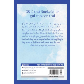 Sách - 38 Lá Thư Rockefeller Gửi Cho Con Trai