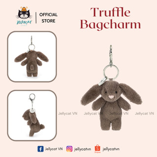 Móc khoá, charm treo túi, móc treo điện thoại Jellycat 𝗧𝗿𝘂𝗳𝗳𝗹𝗲 bag charm cao cấp chính hãng từ UK