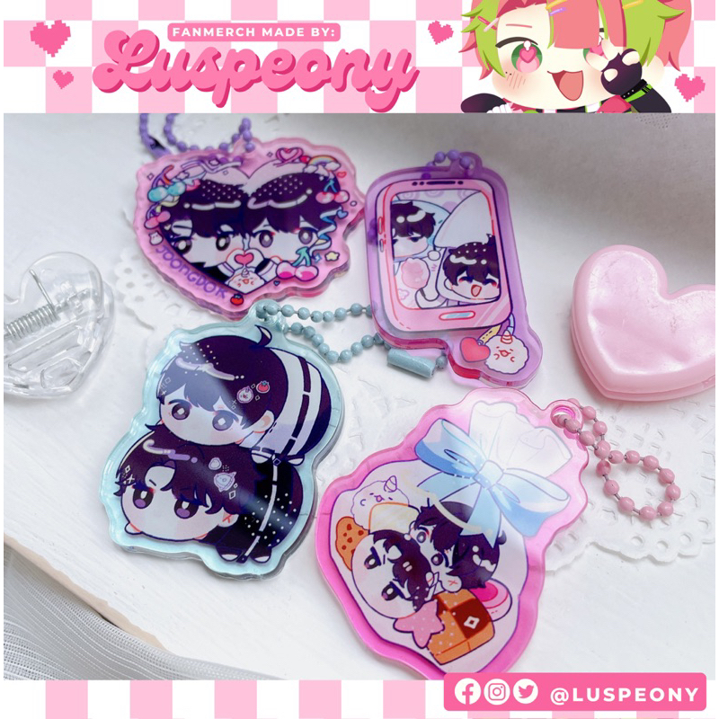 [ORV] Sticker & Keychain/ Móc khoá mica nền màu 6cm Joongdok “Omniscient Reader’s Viewpoint”