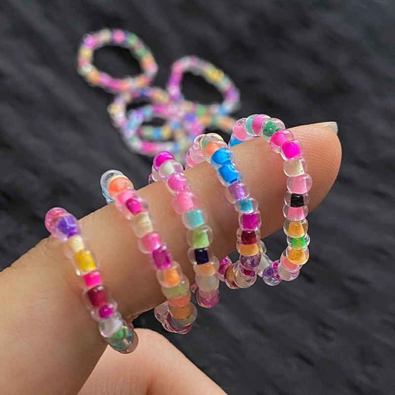 ✿ Nhẫn cườm mào mè Ciwu ✿