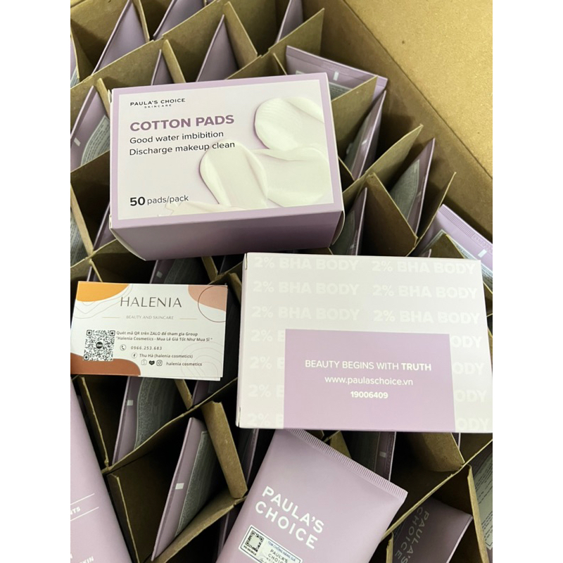 Hộp Bông Tẩy Trang Paula's Choice Thiên Nhiên - Hộp 50 Miếng