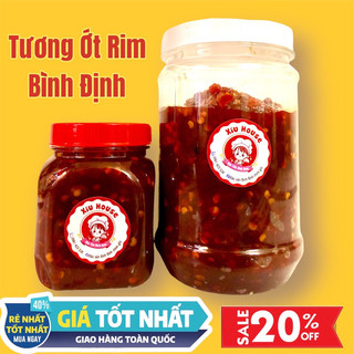 500G Tương Ớt Rim Bình Định Nhà Làm, tương ớt rim miền trung