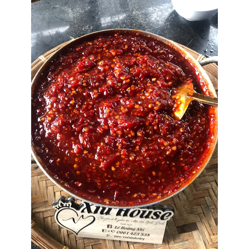 500G Tương Ớt Rim Bình Định Nhà Làm
